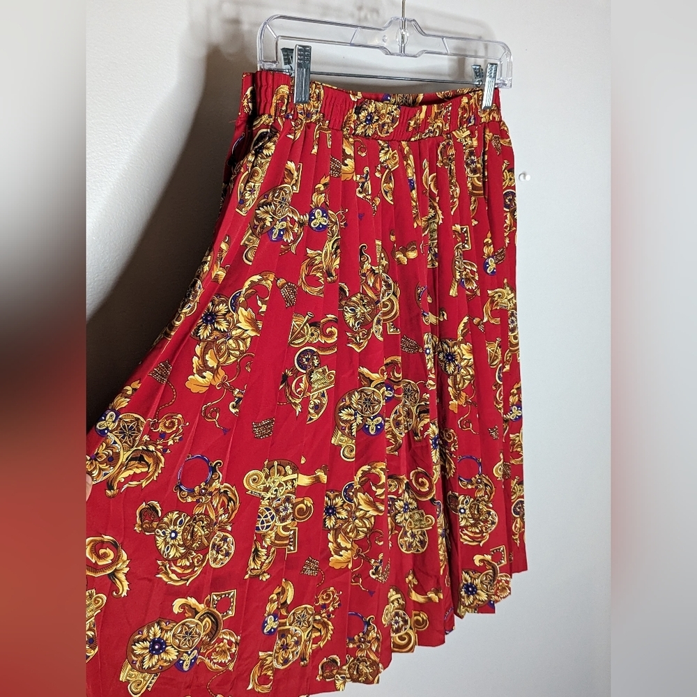 VINTAGE PLEATED SK AND COMPANY SKIRT